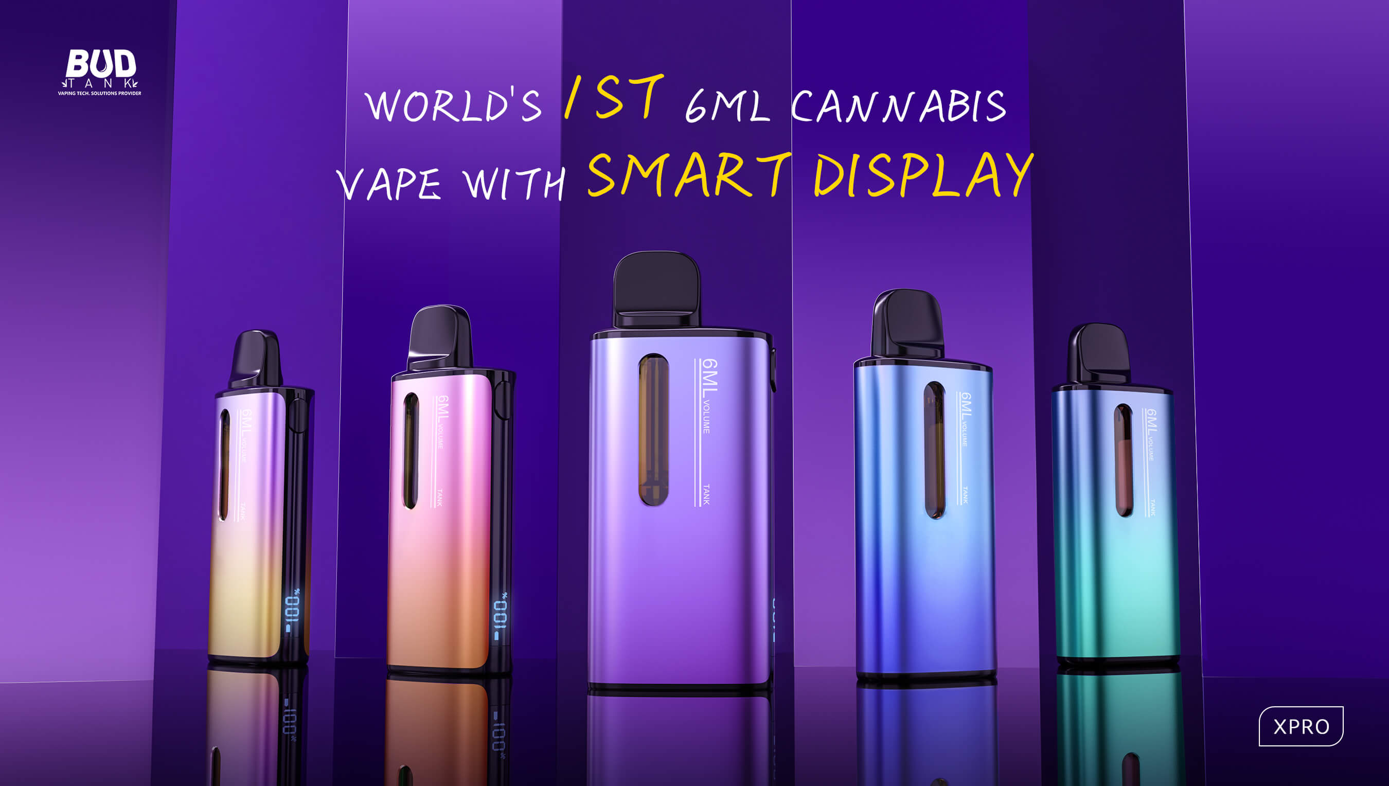 vape with digital display