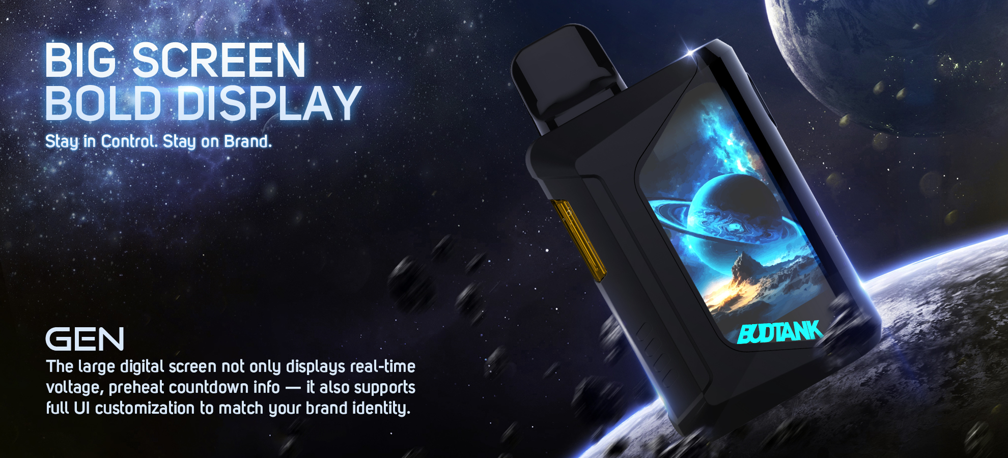 2ml 3ml CBD Disposable Distillate Rosin with Full Display